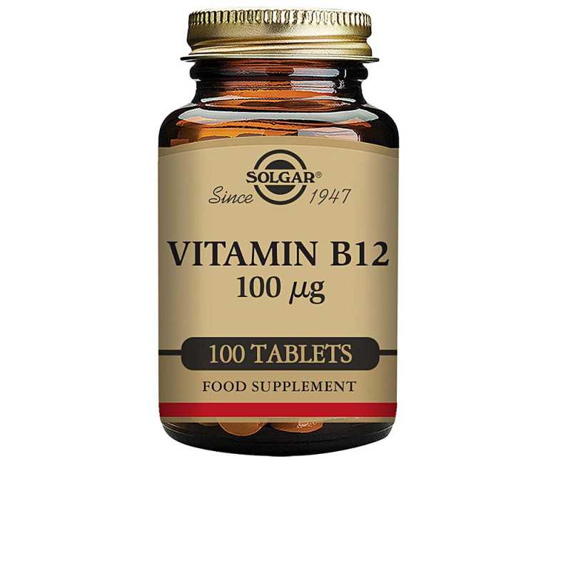 VITAMINA B12 100 µg Cianocobalamina 100 u by SOLGAR for Unisex VITAMINA B12 100 µg Cianocobalamina 100 u by SOLGAR for Unisex